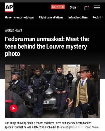 Fedora Man Unmasked
